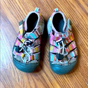 Keen Venice H2 pastel striped water sandals